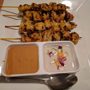 Thai Time - Chicken satay - Thai Near Me - Worcester, Massachusetts