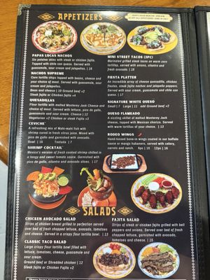 Menu photo 3 Rodeo Mexican Kitchen Liberty Hill, TX Menu photo 3 Rodeo Mexican Kitchen Liberty Hill, TX