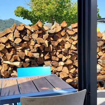 Hazy Barbecue - Their own wood pile for smoking meats - Salad Near Me - Danville, California Hazy Barbecue - Their own wood pile for smoking meats - Salad Near Me - Danville, California