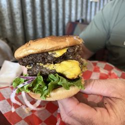 Best Burger Barn - Double meat cheese burger
