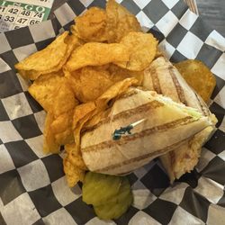 Trappers Bar and Grill - Grilled Buffalo Chicken Wrap
