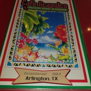 Cafe Acapulco - Menu - Mexican Near Me - Arlington, Texas Cafe Acapulco - Menu - Mexican Near Me - Arlington, Texas