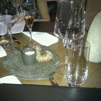 AURA 800° Grill & Bar - The bread came with some kind of spicy spread.  Maybe horseradish? - Swiss Food Near Me - Zürich, ZH