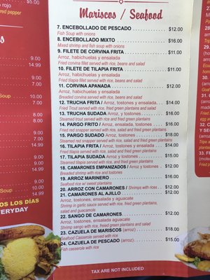 Menu photo 2 Ecuadorian Restaurant Astoria, NY Menu photo 2 Ecuadorian Restaurant Astoria, NY