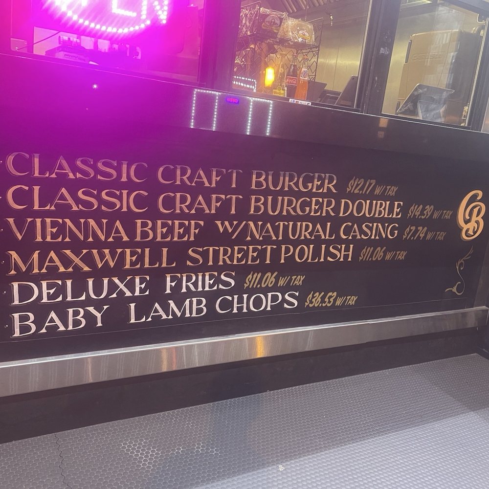 Craft Burger 18 - Menu - Burgers Near Me - Chicago, Illinois