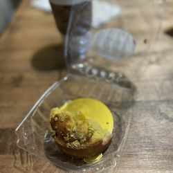 Gio's Bakery & Cafe - The baked goods are delicious . I had the peach tart and my husband had a Nutella croissant. The customer service was great !