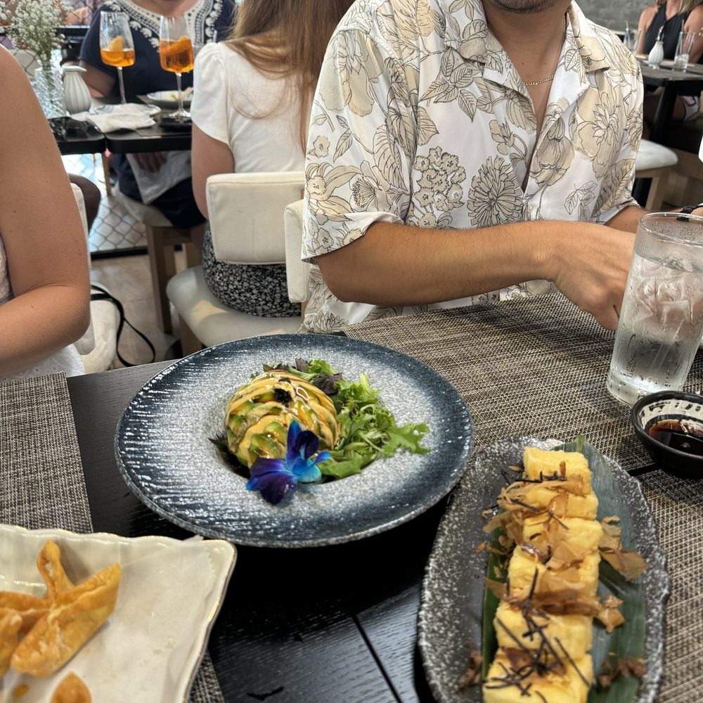 Sushi Den - Crab rangoon, dinosaur egg, and agedashi tofu - Sushi Bars Near Me - Indianapolis, Indiana Sushi Den - Crab rangoon, dinosaur egg, and agedashi tofu - Sushi Bars Near Me - Indianapolis, Indiana