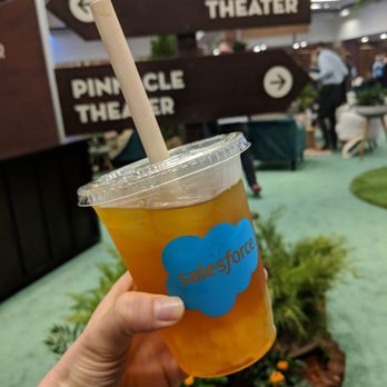 Boba Bliss - Honey Green Tea with Agar Crystal Boba - Boba Bliss at Salesforce's Dreamforce - Bubble Tea Near Me - Dublin, California Boba Bliss - Honey Green Tea with Agar Crystal Boba - Boba Bliss at Salesforce's Dreamforce - Bubble Tea Near Me - Dublin, California