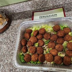Jerusalem Mediterranean Cuisine - Falafel appetizer ; 5 orders of falafel App.