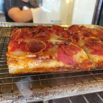 Bull Run Pizza - Slices in display case - Pizza Near Me - Portland, Oregon