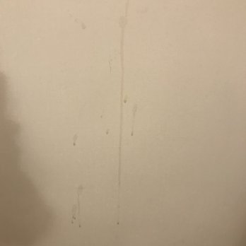 Hotel Mediterraneo - Gross stains of fluids dripped on the walls.  These could not be scrubbed off; that's how long they had been there. Staff seemed not to care - Hotels Near Me - Naples, NA