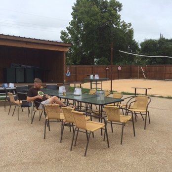 Sean's Pub - Play outside volleyball, outdoor shower and coed changing rooms available - Music Venues Near Me - Harker Heights, Texas Sean's Pub - Play outside volleyball, outdoor shower and coed changing rooms available - Music Venues Near Me - Harker Heights, Texas