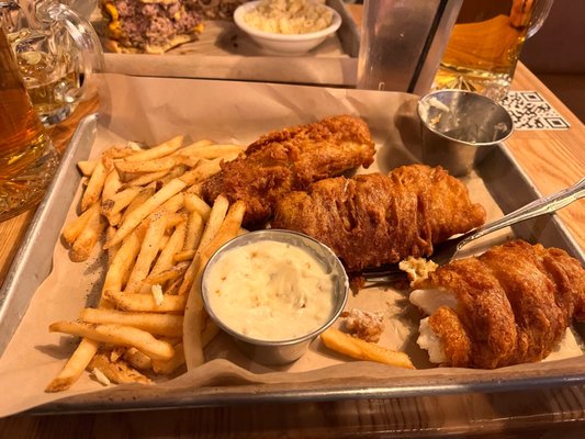 Photo of Haymaker Peoria - Peoria, AZ, US. Giant pieces of Fish and Chips.