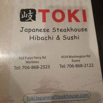 Toki Hibachi & Sushi - Japanese Near Me - Evans, Georgia Toki Hibachi & Sushi - Japanese Near Me - Evans, Georgia