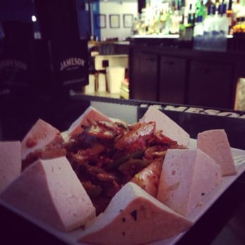 Cafe Bleu - Happy hour tofu kimchi with pork belly. I mean come on! So good! - Sports Bars Near Me - Los Angeles, California Cafe Bleu - Happy hour tofu kimchi with pork belly. I mean come on! So good! - Sports Bars Near Me - Los Angeles, California