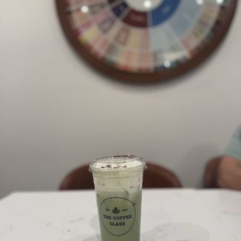 The Coffee Class - Cute little palate and my matcha pistachio latte! - Coffee & Tea Near Me - Las Vegas, Nevada The Coffee Class - Cute little palate and my matcha pistachio latte! - Coffee & Tea Near Me - Las Vegas, Nevada