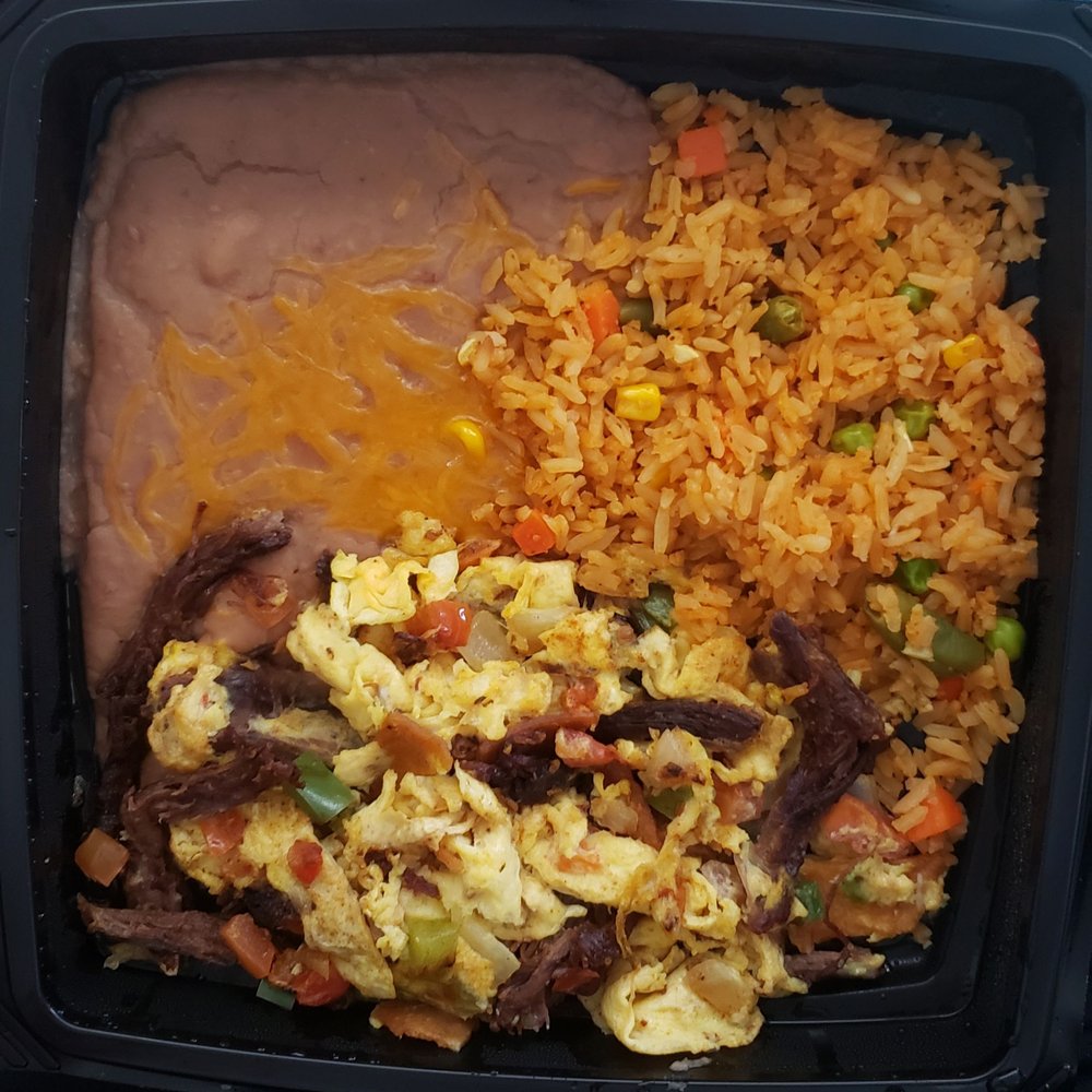Loaded Cafe - Long Beach - Machaca plate - American Near Me - Long Beach, California Loaded Cafe - Long Beach - Machaca plate - American Near Me - Long Beach, California