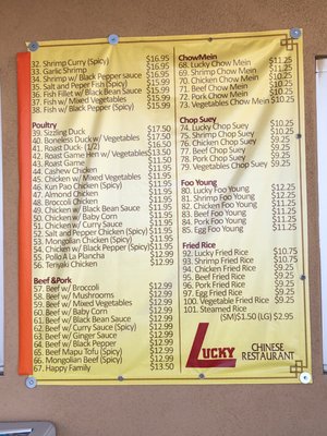 Menu photo 3 Lucky Chinese Restaurant El Centro, CA Menu photo 3 Lucky Chinese Restaurant El Centro, CA