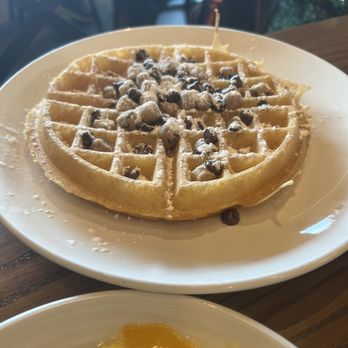 Another Broken Egg Cafe - Cookie dough waffle - Breakfast & Brunch Near Me - Guntersville, Alabama Another Broken Egg Cafe - Cookie dough waffle - Breakfast & Brunch Near Me - Guntersville, Alabama