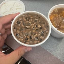 Bungalow Restaurant - Black eyes peas