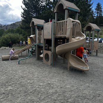 Gull Lake - This playground was for the older kids. - Lakes Near Me - June Lake, California Gull Lake - This playground was for the older kids. - Lakes Near Me - June Lake, California