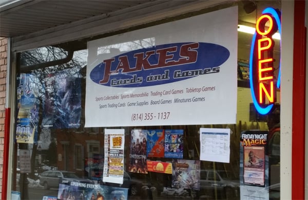 Jake's Cards & Games Logo