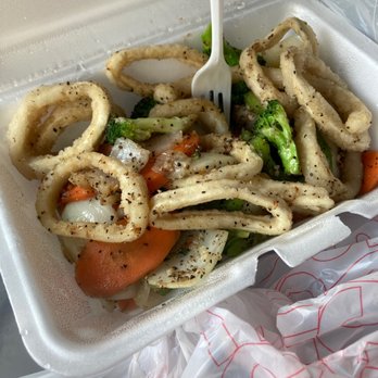 Number One Pho - Large salt pepper squid - Vietnamese Near Me - Cleveland, Ohio Number One Pho - Large salt pepper squid - Vietnamese Near Me - Cleveland, Ohio