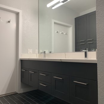 Floor Zone - To brighten our bathroom we added a modern light mounted inside the mirror - Flooring Near Me Floor Zone - To brighten our bathroom we added a modern light mounted inside the mirror - Flooring Near Me