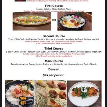EBISU - Menu - Japanese Near Me - Elk Grove, California