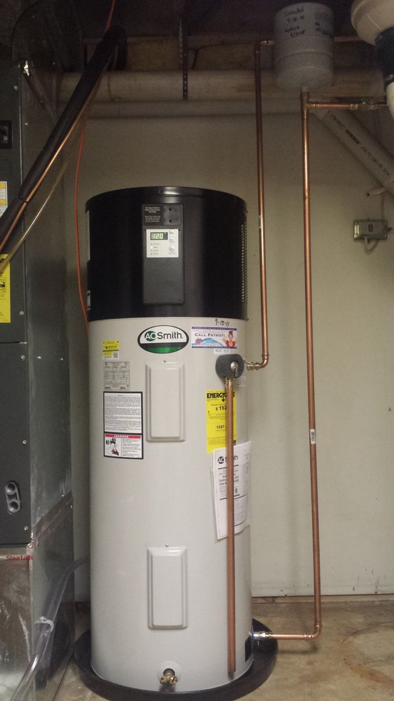 Slide of Patriot Water Heater