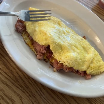 McKenna's Village Restaurant - Smaller sized omelets, surprised there wasn't more cheese like restaurants usually put on top. Egg portion was thin. - American Near Me - Lakeview, Michigan McKenna's Village Restaurant - Smaller sized omelets, surprised there wasn't more cheese like restaurants usually put on top. Egg portion was thin. - American Near Me - Lakeview, Michigan