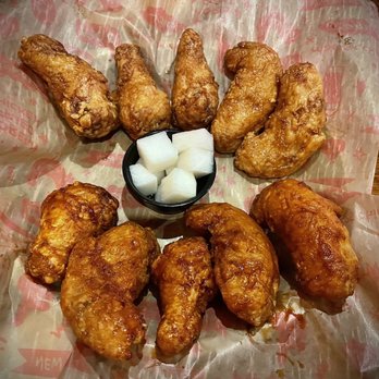 Mad for Chicken Bayside - Half and half wings - Korean Near Me - Bayside, New York Mad for Chicken Bayside - Half and half wings - Korean Near Me - Bayside, New York