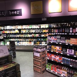 Super Cellars - All that beer, and I couldn't find any local craft beer.