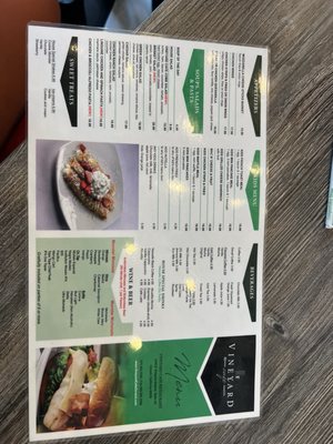 Menu photo 3 Vineyard Cafe Oxnard, CA