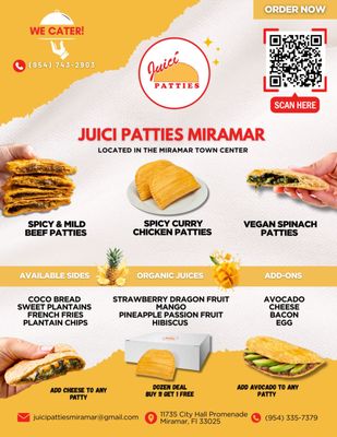 Menu photo 1 Juici Patties Miramar, FL Menu photo 1 Juici Patties Miramar, FL