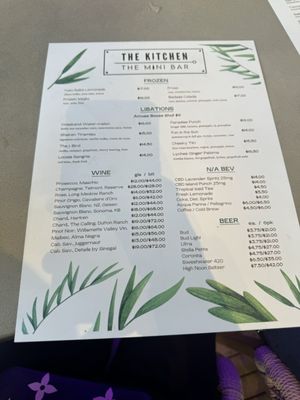 Menu photo 6 The Mini Bar Naples, FL
