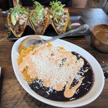 Anejo Tribeca - Yellow Rice & Black Beans  Tacos - Mexican Near Me - New York, New York