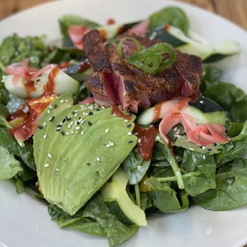 Didi’s Downtown - Seared Ahi Spinach Salad - Cheesesteaks Near Me - Frisco, Texas