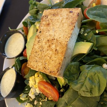Brown Dog Cafe - Tofu on House Salad - Cocktail Bars Near Me - Blue Ash, Ohio Brown Dog Cafe - Tofu on House Salad - Cocktail Bars Near Me - Blue Ash, Ohio