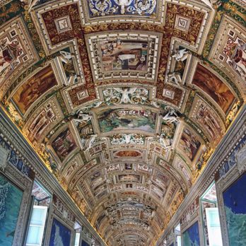 Musei Vaticani - The museum of maps and the incredible hallway with the most amazing ceiling - Museums Near Me - Rome, RM