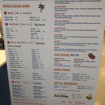 Pacific Counter - Menu - Sushi Bars Near Me - Bradenton, Florida
