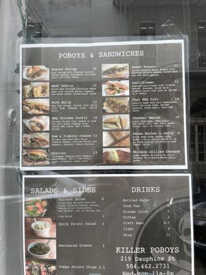Menu photo 6 Killer Poboys New Orleans, LA