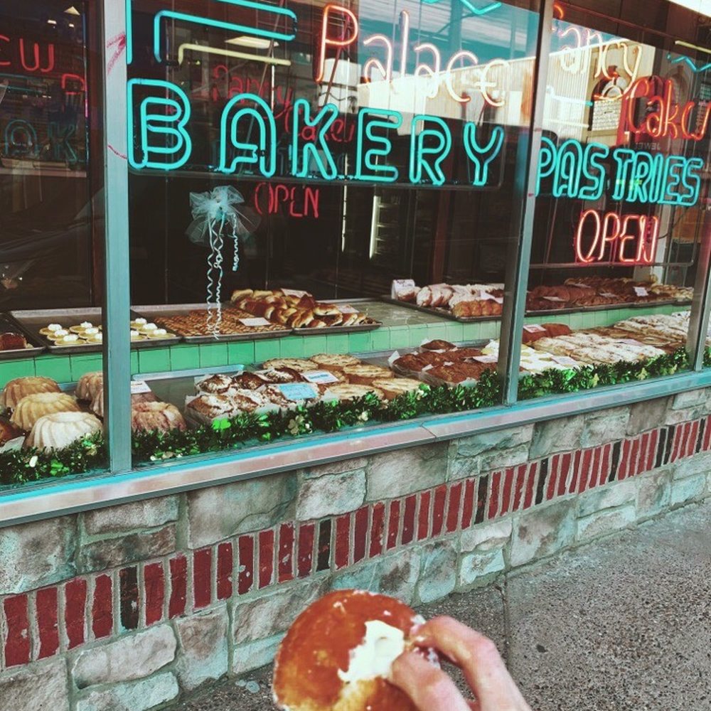 New Palace Bakery - Paczki (it was delicious but to much sugar for me) - Bakeries Near Me - Hamtramck, Michigan New Palace Bakery - Paczki (it was delicious but to much sugar for me) - Bakeries Near Me - Hamtramck, Michigan