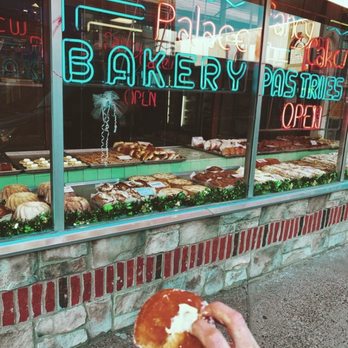 New Palace Bakery - Paczki (it was delicious but to much sugar for me) - Bakeries Near Me - Hamtramck, Michigan New Palace Bakery - Paczki (it was delicious but to much sugar for me) - Bakeries Near Me - Hamtramck, Michigan