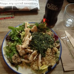 Picnic Foods - Daily special: chicken pesto salad £4.50