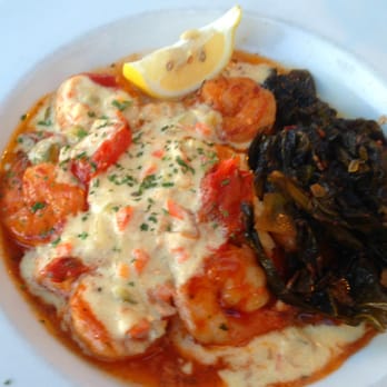 Skippers Pier - Shrimp and grits with Collard greens (never had collard greens before, they were amazing) - Seafood Near Me - Deale, Maryland Skippers Pier - Shrimp and grits with Collard greens (never had collard greens before, they were amazing) - Seafood Near Me - Deale, Maryland