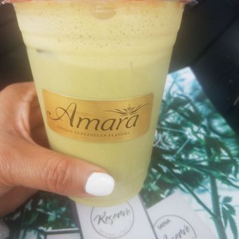 Amara Chocolate & Coffee - Iced Matcha. Not sweetened. - Coffee & Tea Near Me - Pasadena, California