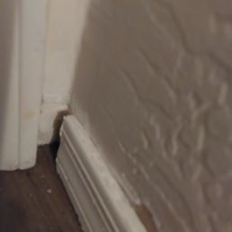 Look at the wall happened all over