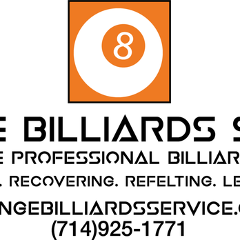 Orange Billiards Service - Pool & Billiards Near Me Orange Billiards Service - Pool & Billiards Near Me