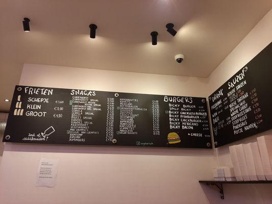 Menu photo 1 Frituur De Jean Antwerp, VAN